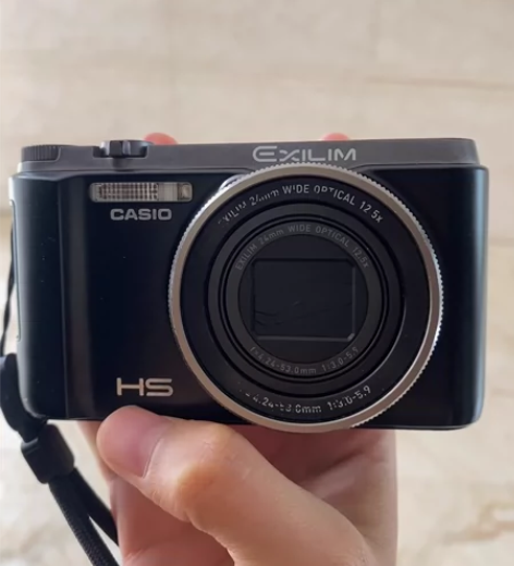 卡西欧zr1200翻转屏Wi-Fi传图（照...