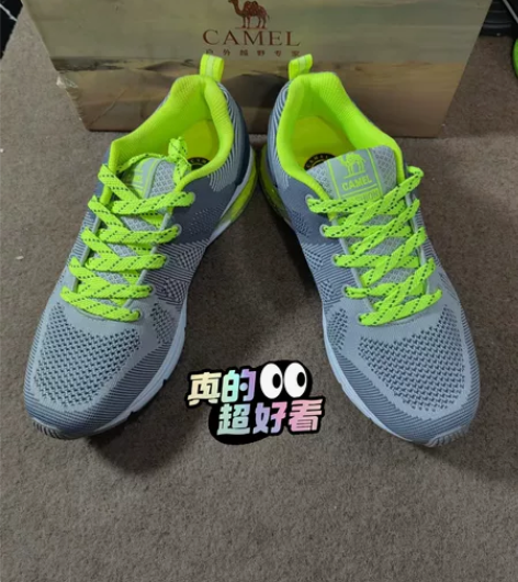 正品骆驼户外鞋,男款飞织加厚款,四季可穿,...