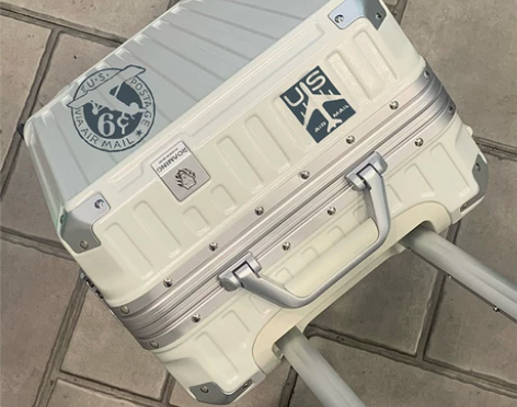 漫游新款行李箱ins网红铝框万向轮旅行箱登...