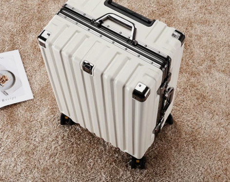 行李箱女拉链密码拉杆皮箱子,由于要搬家了,...