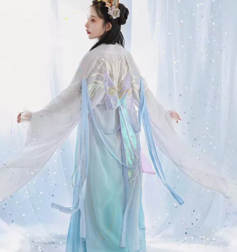 都城南庄汉服迷蝶香齐胸襦裙大袖衫正品原创唐...