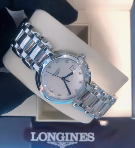 浪琴优雅石英女表 l81124876表径3...