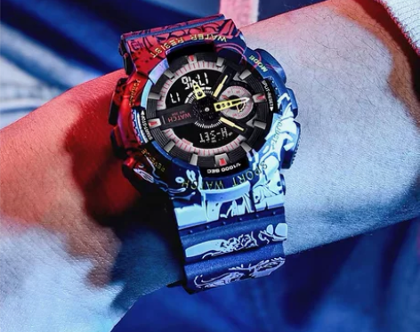 七龙珠海贼王联名 电子表男中学生潮流功能夜...