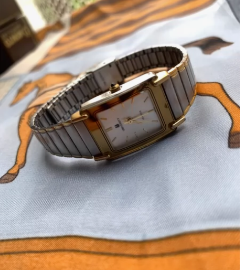 中古 瑞士 宇宙 万国前身 石英表女表精致...