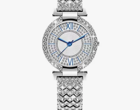 满钻女士手表女表石英表手链表女款 颜色：金...