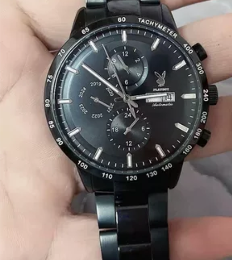 花花公子机械手表 买完没怎么带 九五成新 ...