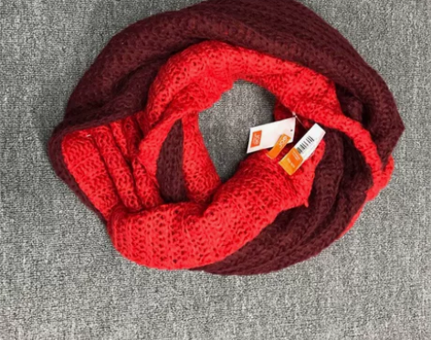 JOE女士含羊毛和海马毛混纺围脖含羊毛和海...