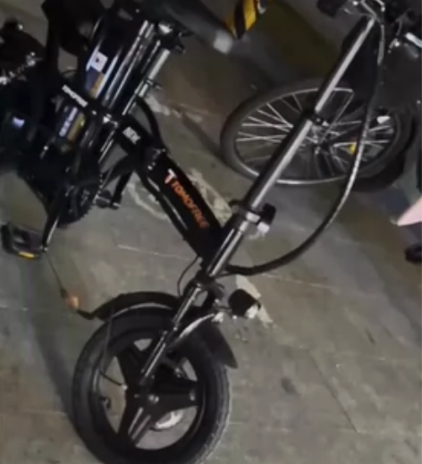 出电动自行车一辆 才买了半年，买回来就在园...
