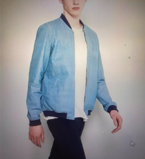 森马女式棒球羽绒服外套 M码??轻微穿着痕...