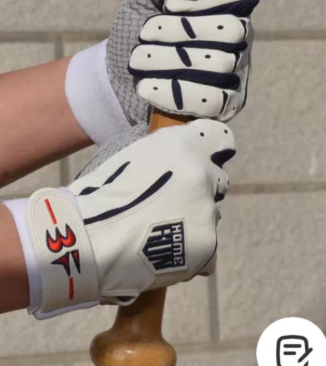 BF棒球青少年儿童女士棒球垒球打击手套小羊...