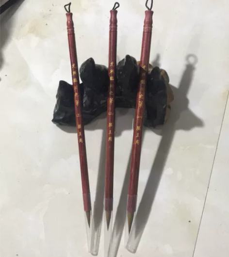 全新 毛笔 很好用的毛笔 纯狼毫 3支 感...