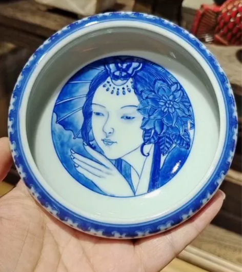 良朋柴窑冯文匠造小水洗,全品。画面干净,发...