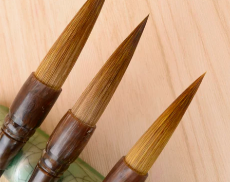 笔砚斋诗仙毛笔狼毫斗笔大中小一套书法春联对...