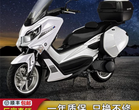 2021新摩托踏板摩托车猛兽电喷国4四15...