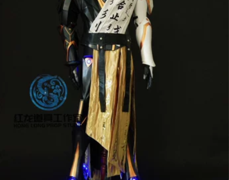 红龙道具工作室王者荣耀李白鸣剑曳影cosp...