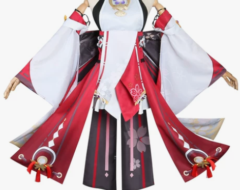 原神cos服鸣神大社宫司八重神子衣服cos...