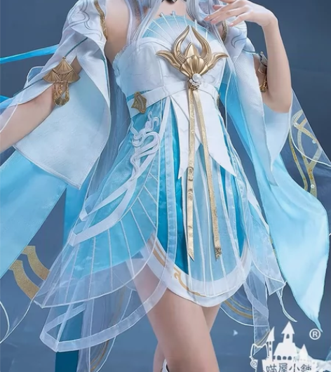 喵屋小铺王者荣耀cos服FMVP西施游龙清...