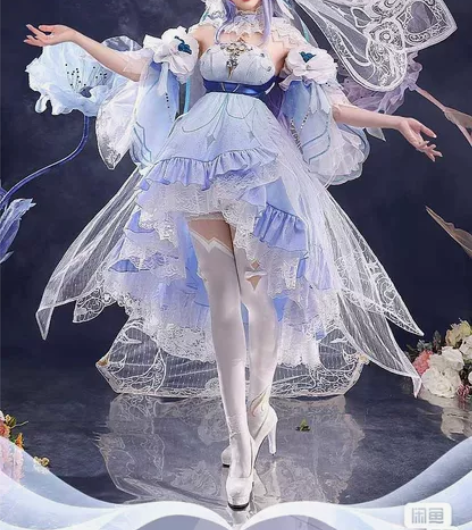 收一套三分或者喵呜家的大乔花嫁cos 可以...