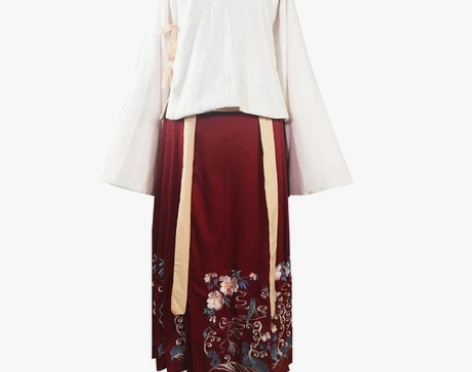 漢錦说【凤求凰】原创传统汉服女秋冬立领琵琶...