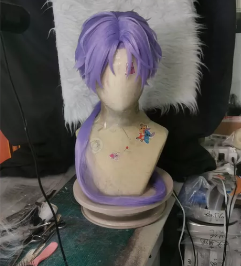 #cos假发造型#新世界狂欢玖夜cos假发...