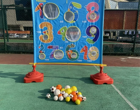 幼儿园儿童亲子投掷靶盘体智能户外感统训练器...