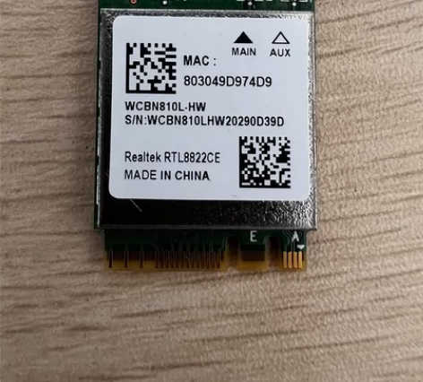 全新拆机，Realtek RTL8822C...