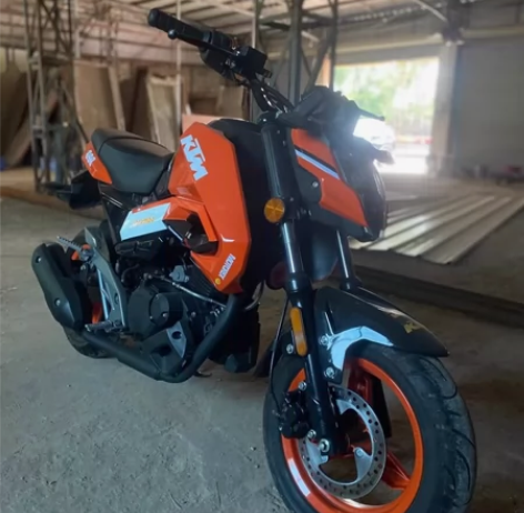 二手摩托车国四春风狒狒125 电喷 前后碟...