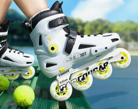 美洲狮轮滑鞋成人溜冰鞋成年旱冰鞋男女专业平...