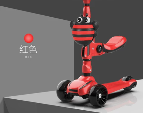 【年货价】凤凰滑板车儿童四轮1-3-6-1...