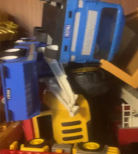 儿童玩具车 塑料光电玩具车 闲置低价转让 ...