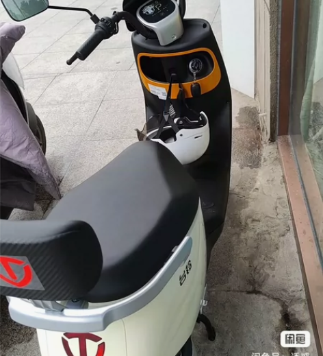 昨天刚买的台铃电动车，就从买车那老公骑到家...
