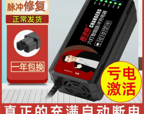 电动车电瓶充电器48V12AH20AH60...