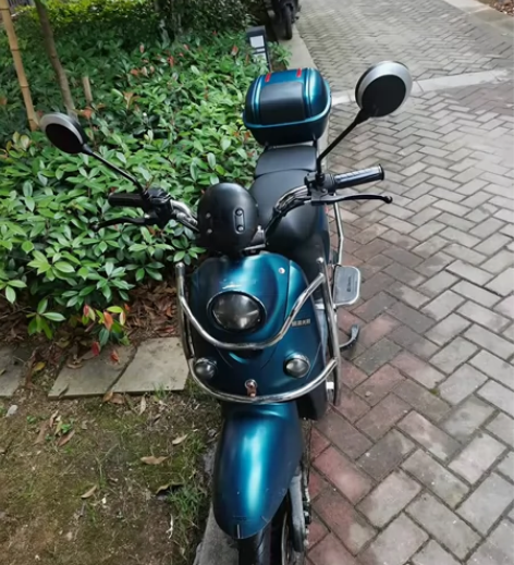 出闲置绿源电动车，前后刹车，方向灯前后大灯...