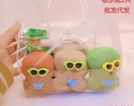 亲子互动，好养活。开花娃娃新款，草头娃娃室...