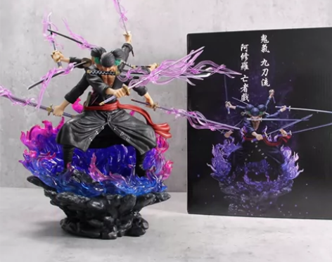 鬼岛阿修罗九刀流三头六臂索隆海贼王和之国鬼...