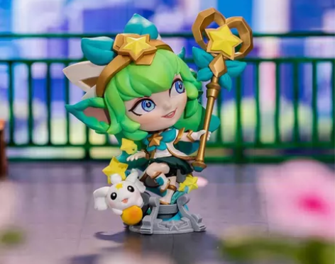 英雄联盟 星之守护者璐璐手办，单独手办没有...