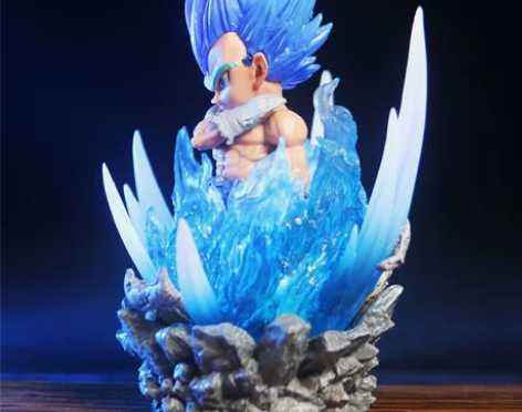 七龙珠 GK 超蓝 贝吉塔 Q版可发光 动...