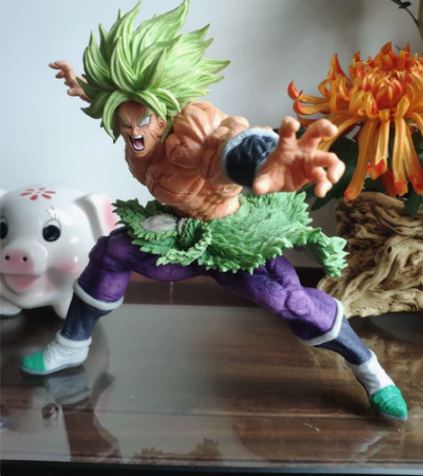 七龙珠一番赏布罗利，手腕处有白色溢漆，包普...