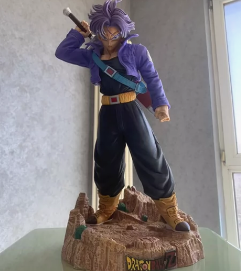 七龙珠50cm特兰克斯手办雕塑   实拍 ...