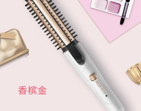 ?奥克斯电卷发棒女两用内扣短发神器小直发器...