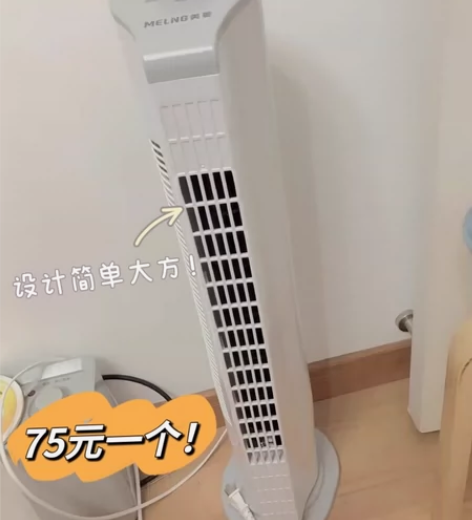 【全新】美菱塔扇电风扇家用落地扇机械摇头台...