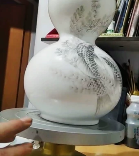 客户定制葫芦,国级美术大师制作,可以根据客...