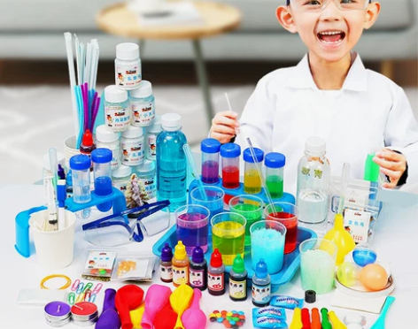 俏娃科学小实验套装steam玩具儿童科技制...