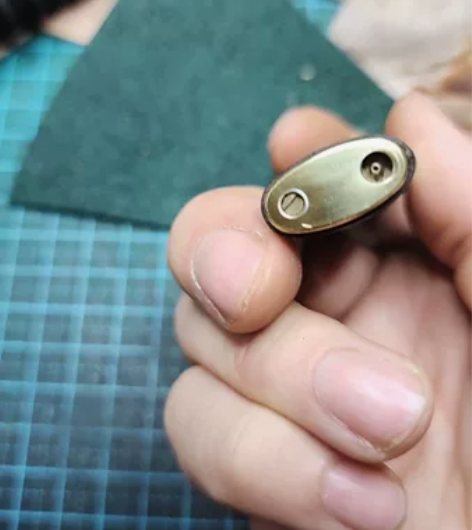 日本epic气体打火机 整体铜的，铜胆 一...