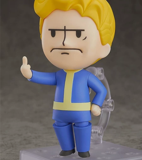 辐射避难所哔哔小子Q版粘土人公仔手办摆件 ...