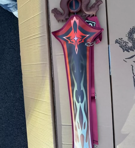 网易 魔兽世界 阿什坎迪之剑伞 暴雪周边 ...