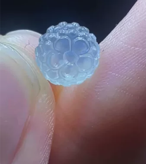 毛货冰种花花 尺寸:8.3/3.9mm[树...