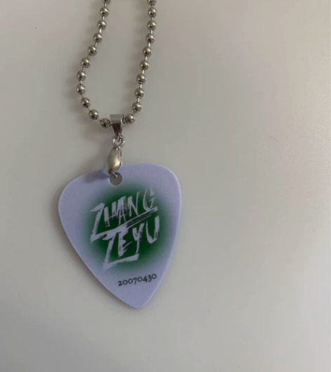Zyz张泽禹同款拨片项链 要的直拍 没盒子