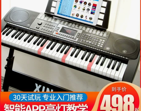 新韵多功能电子琴成年人儿童初学者入门幼师专...