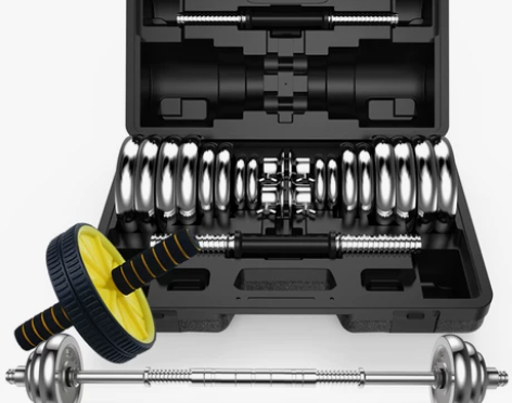 【开学爆到】哑铃 男士 健身 电镀20公斤...